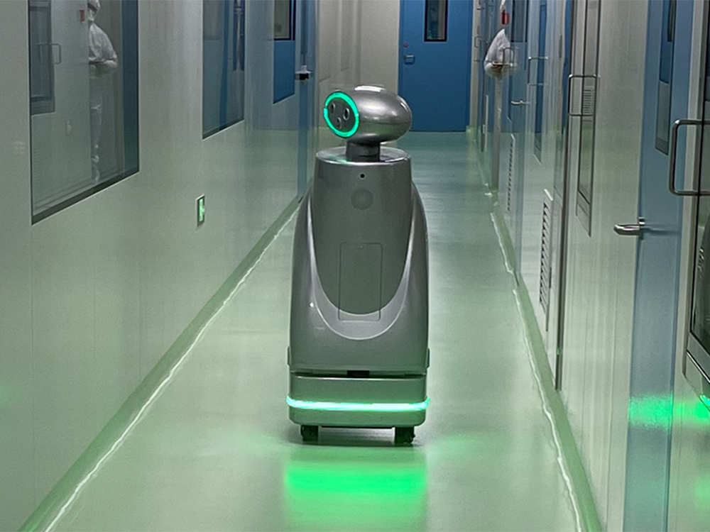 How big is Kino’s disinfection space?