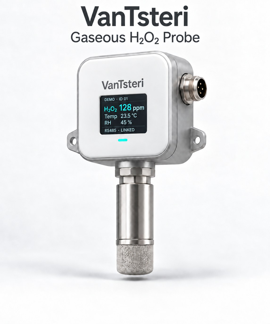 VanTsteri Introduces a Gaseous Hydrogen Peroxide Probe with Temperature, Humidity and Multi-Point Monitoring
